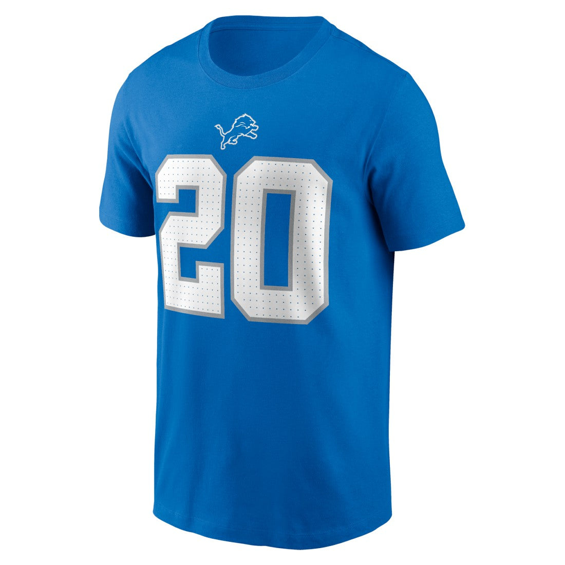 Barry Sanders  Retired Player Name & Number T-Shirt - Detroit Lions T-shirts