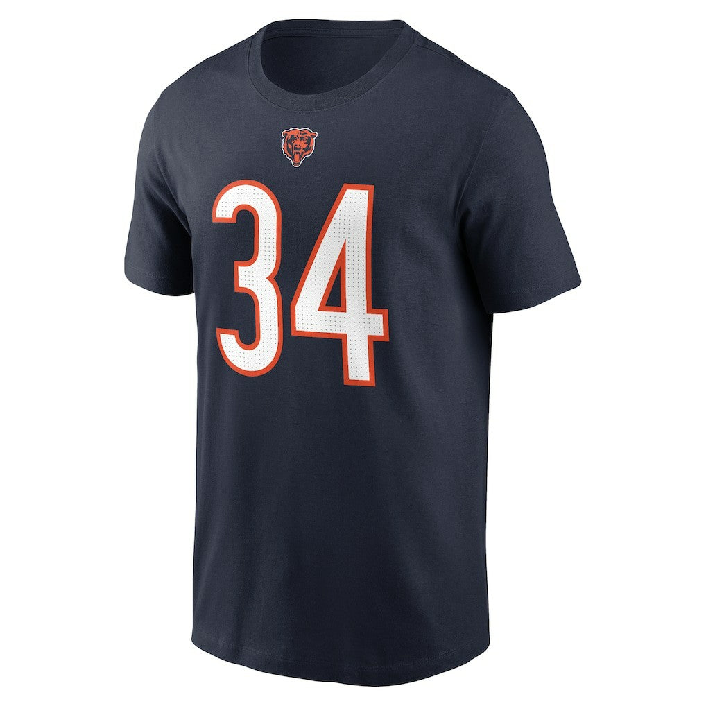 Walter Payton  Retired Player Name & Number T-Shirt - Chicago Bears T-shirts
