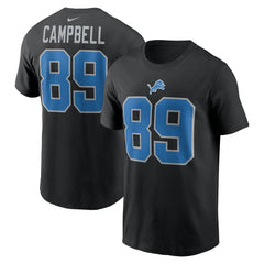 Dan Campbell  Retired Player Name & Number T-Shirt - Detroit Lions T-shirts