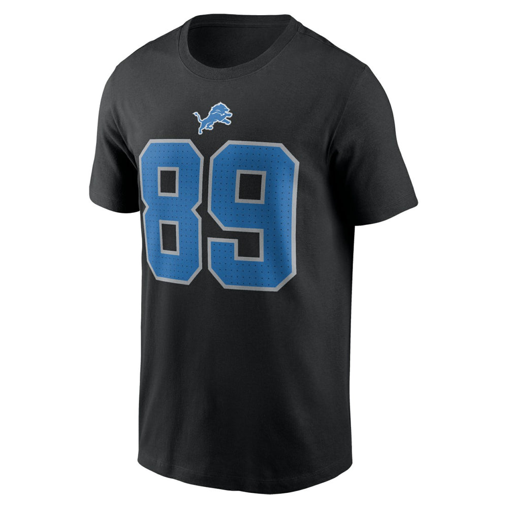 Dan Campbell  Retired Player Name & Number T-Shirt - Detroit Lions T-shirts