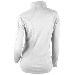 White Los Angeles Dodgers Columbia Women's Cooperstown Collection Shotgun 2.0 Omni-Wick Quarter-Zip Top - White