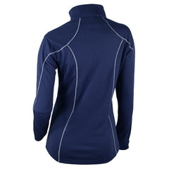 Navy New York Yankees Columbia Women's Cooperstown Collection Shotgun 2.0 Omni-Wick Quarter-Zip Top - Navy