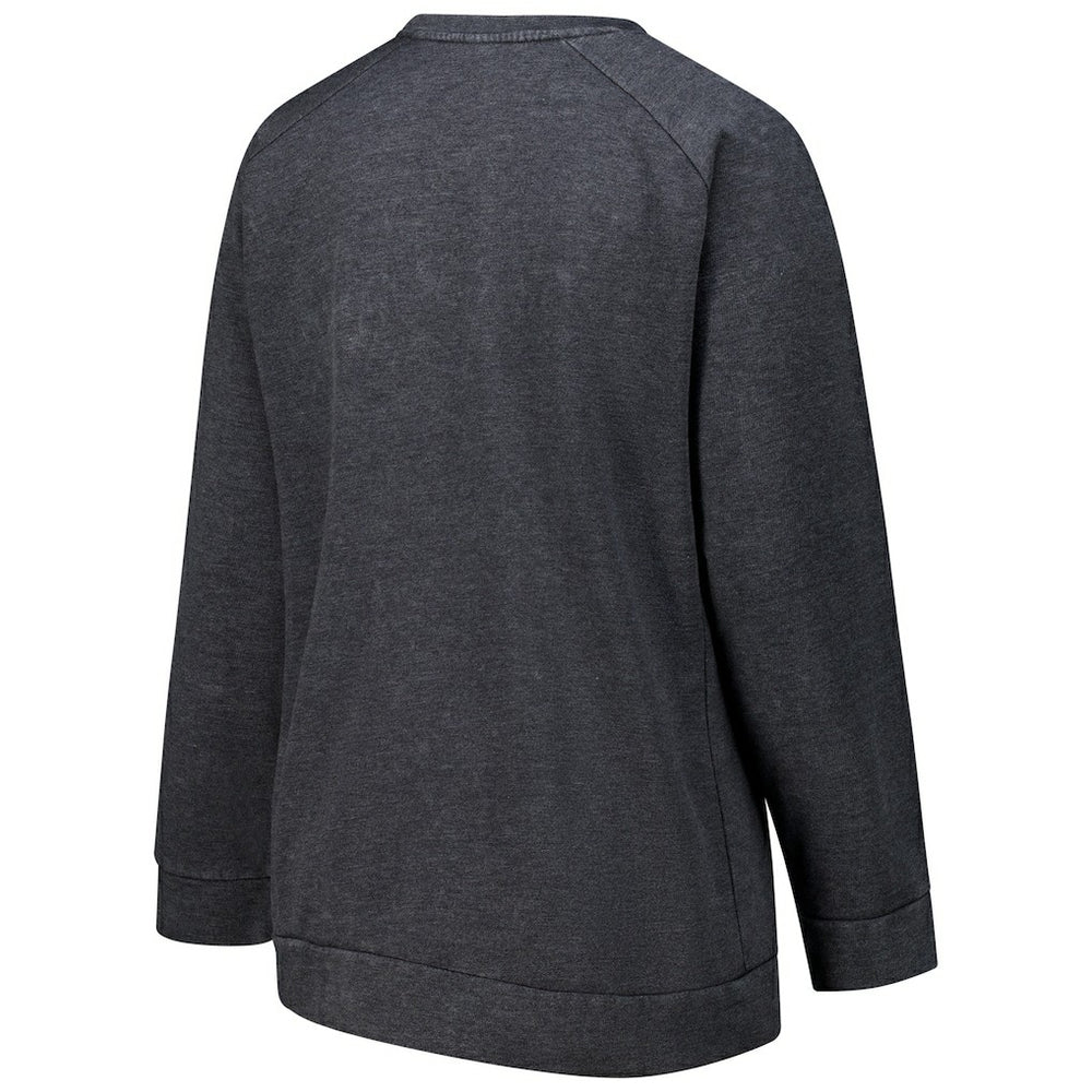Profile Women's Plus Size Acid Wash Raglan Sweatshirt - Cincinnati Bengals Sweatshirts