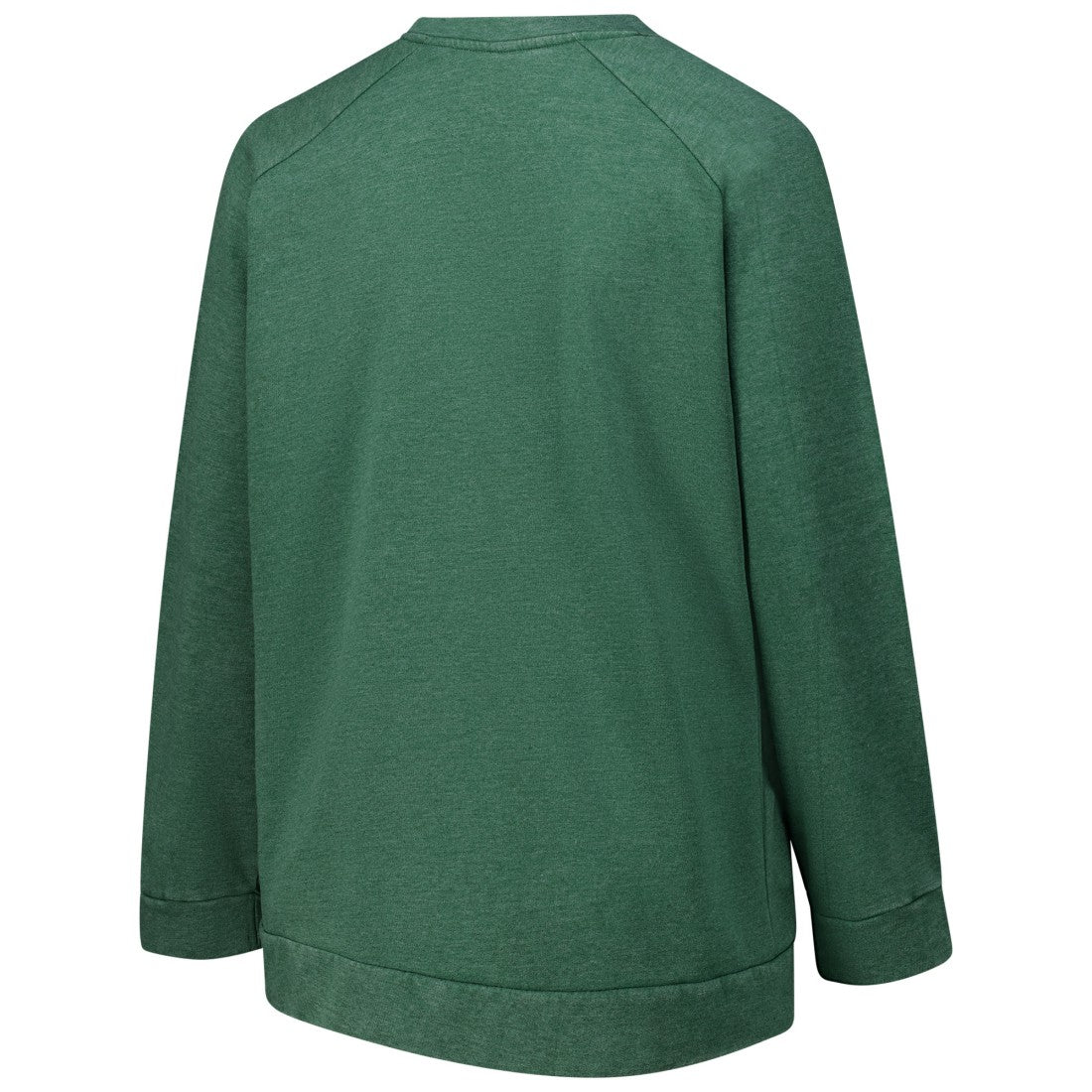Profile Women's Plus Size Acid Wash Raglan Sweatshirt - Green Bay Packers Sweatshirts