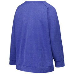 Profile Women's Plus Size Acid Wash Raglan Sweatshirt - New York Giants Sweatshirts