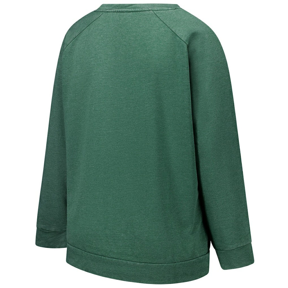 Profile Women's Plus Size Acid Wash Raglan Sweatshirt - New York Jets Sweatshirts