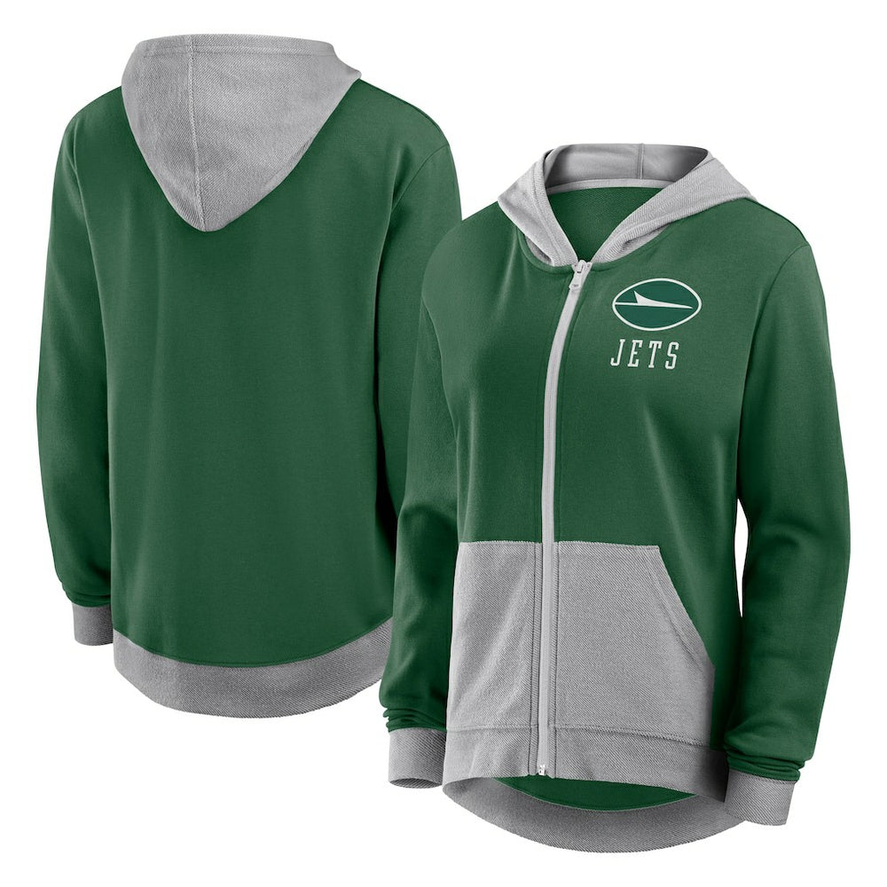 Women's Hit It Full-Zip Hoodie - New York Jets Hoodies