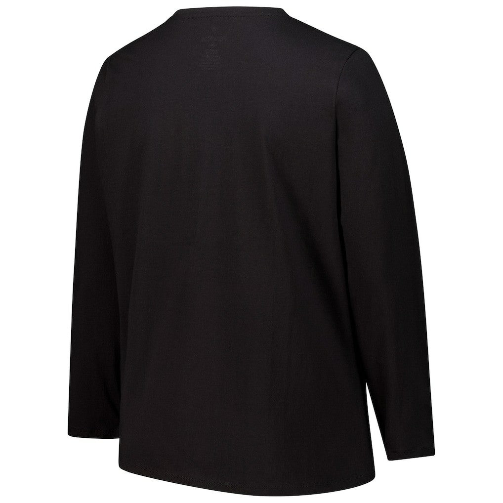 Women's Long Sleeve Scoop Neck T-Shirt - Atlanta Falcons T-shirts