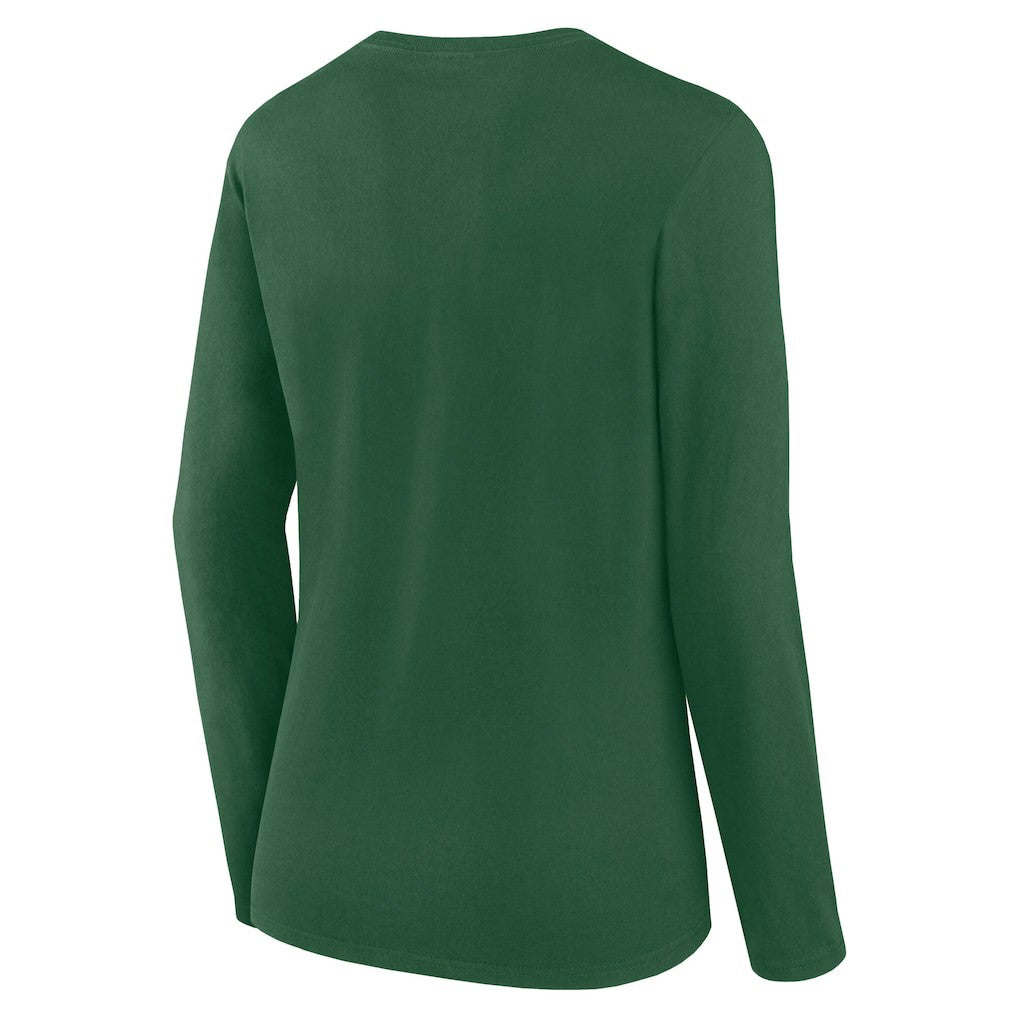 Women's Long Sleeve Scoop Neck T-Shirt - New York Jets T-shirts