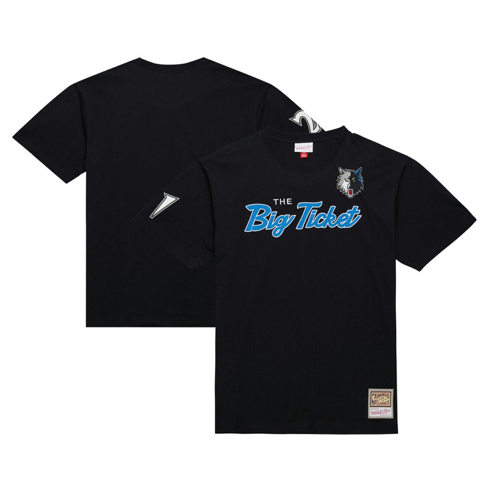 Mitchell & Ness Kevin Garnett Minnesota Timberwolves Premium Nickname T-Shirt