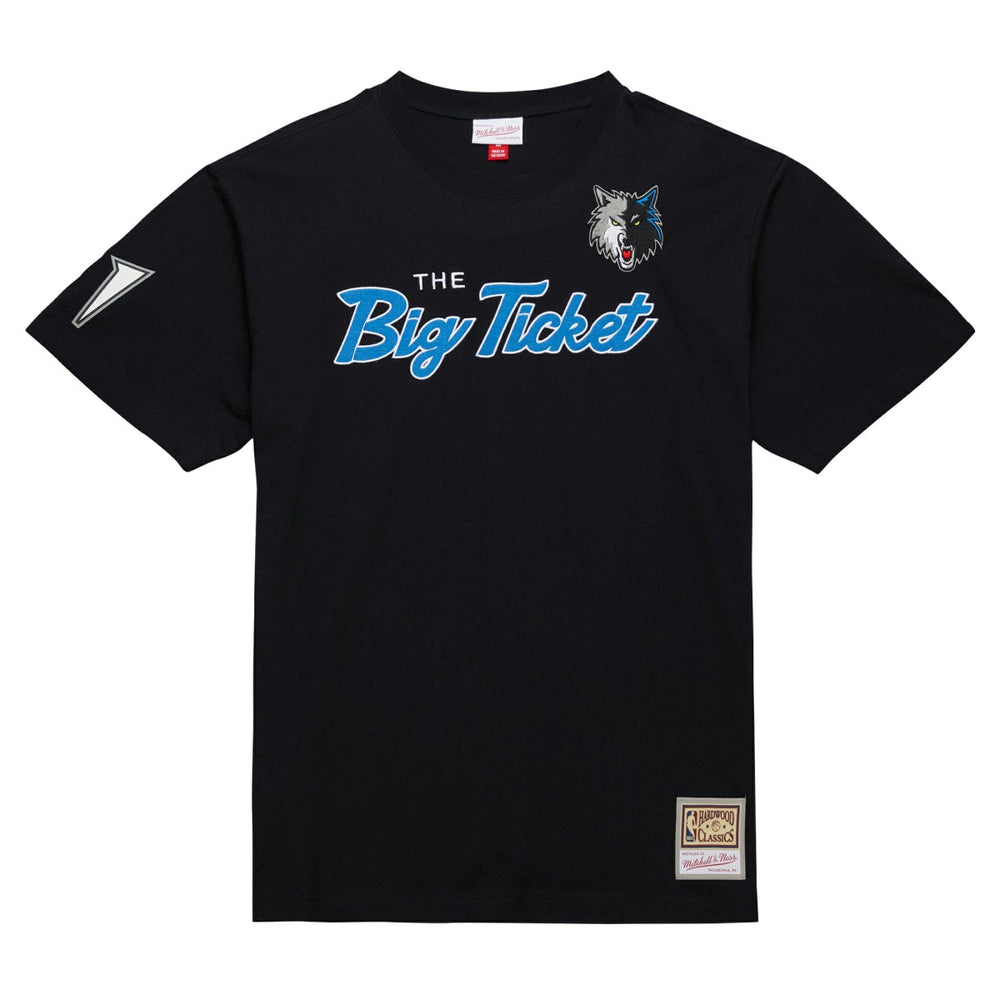 Mitchell & Ness Kevin Garnett Minnesota Timberwolves Premium Nickname T-Shirt