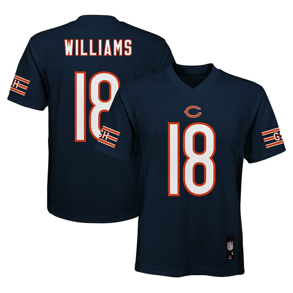Caleb Williams  Youth Replica Player Jersey - Chicago Bears Jerseys