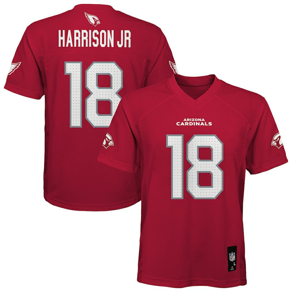 Marvin Harrison Jr.  Youth Replica Player Jersey - Arizona Cardinals Jerseys