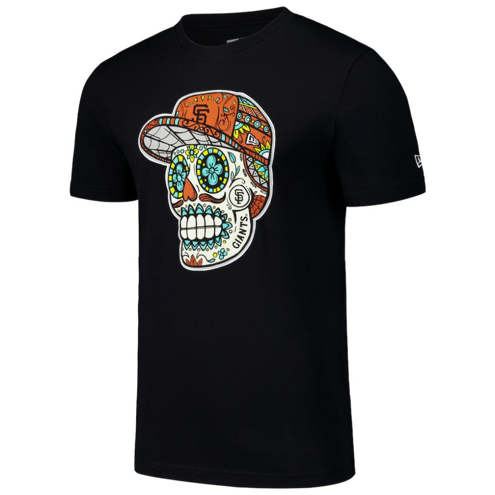 Black San Francisco Giants New Era Sugar Skulls T-Shirt