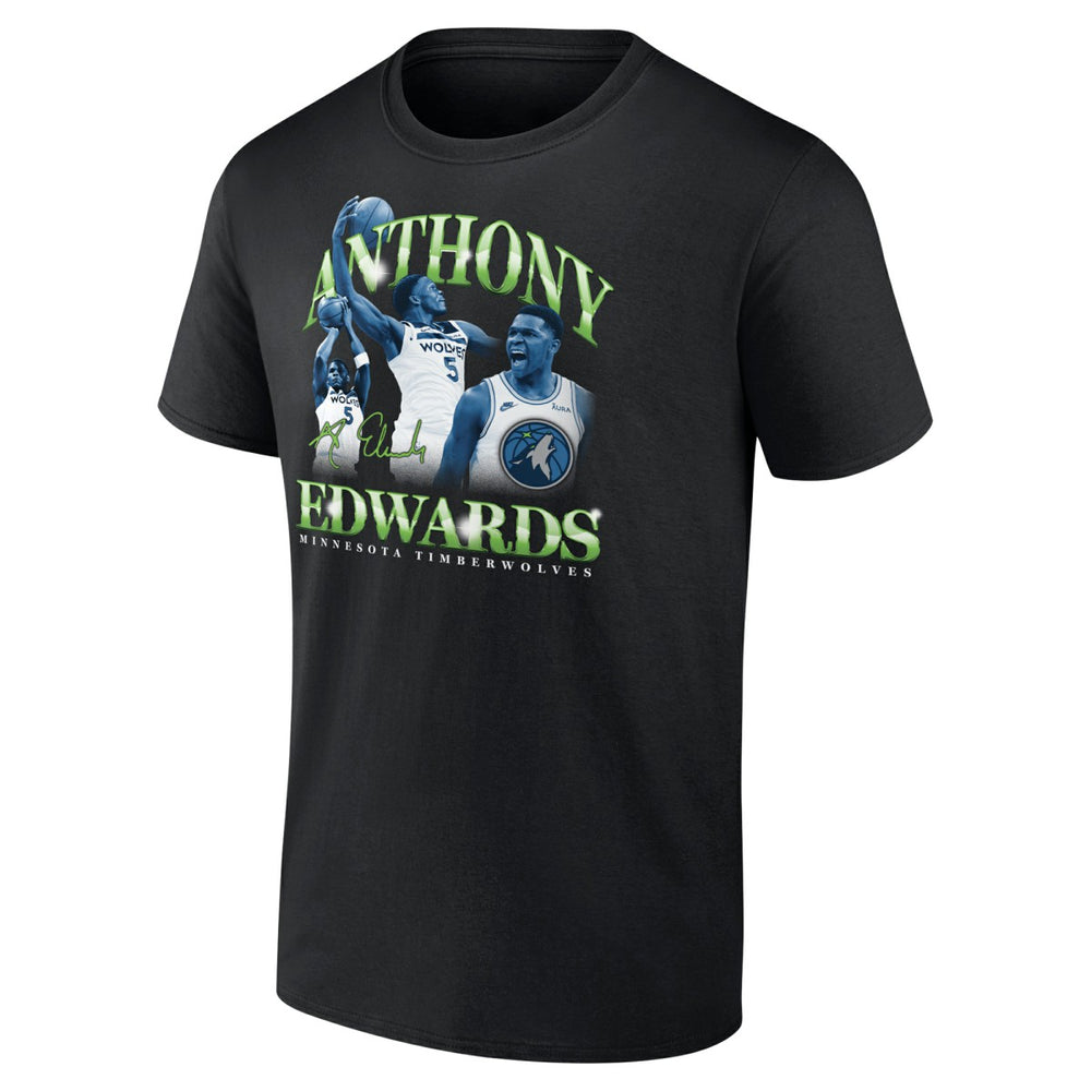 Anthony Edwards Minnesota Timberwolves Retro '90s T-Shirt