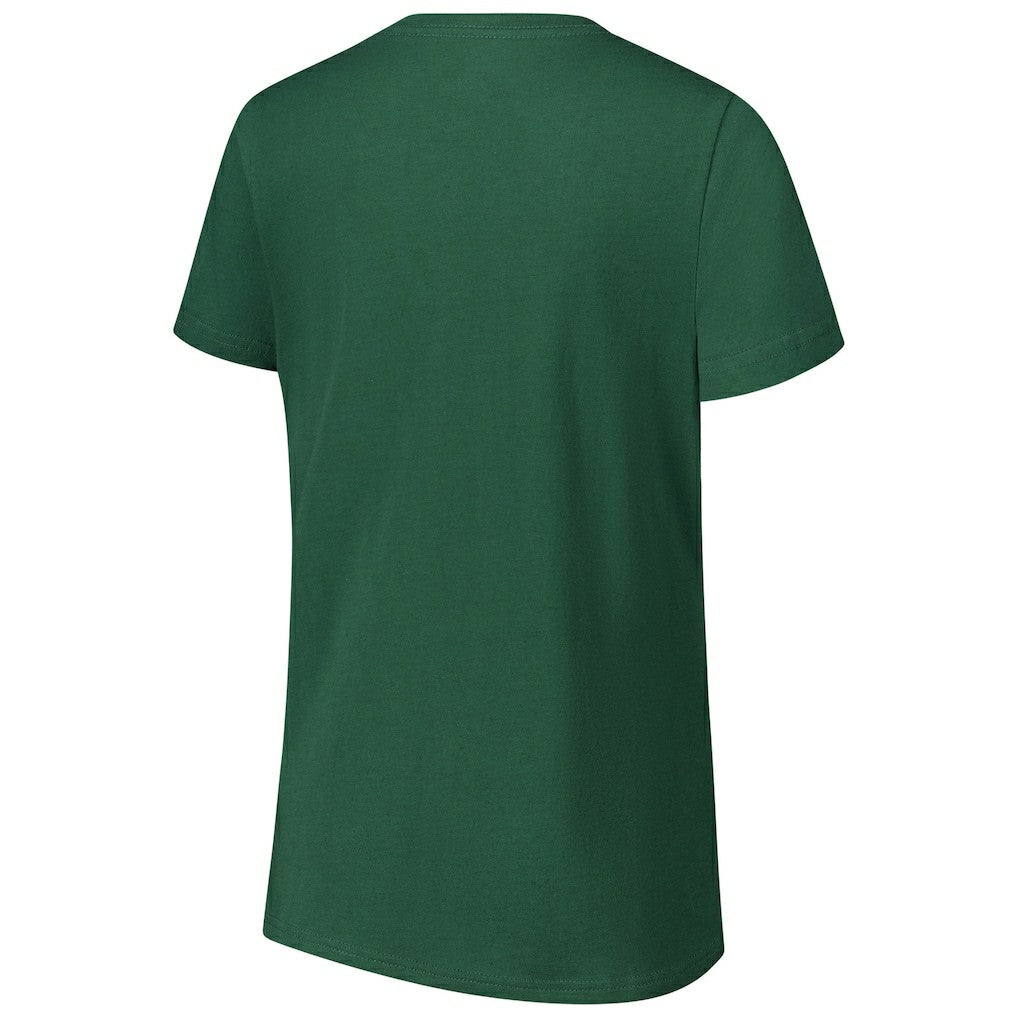 G-III 4Her by Carl Banks Women's Post Season V-Neck T-Shirt - Green Bay Packers T-shirts