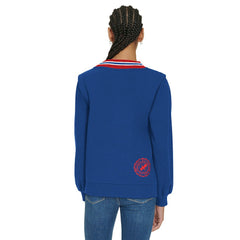 Tommy Hilfiger Women's Alice V-Neck Pullover Sweatshirt - New York Giants Pullover