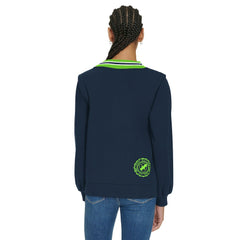 Tommy Hilfiger Women's Alice V-Neck Pullover Sweatshirt - Seattle Seahawks Pullover
