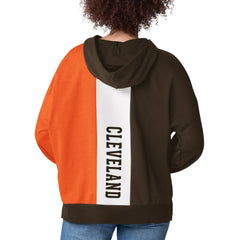 Starter Women's Power Move Long Sleeve Pullover Hoodie - Cleveland Browns Hoodies