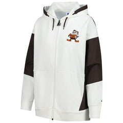 Starter Women's Scrimmage Full-Zip Hoodie - Cleveland Browns Hoodies