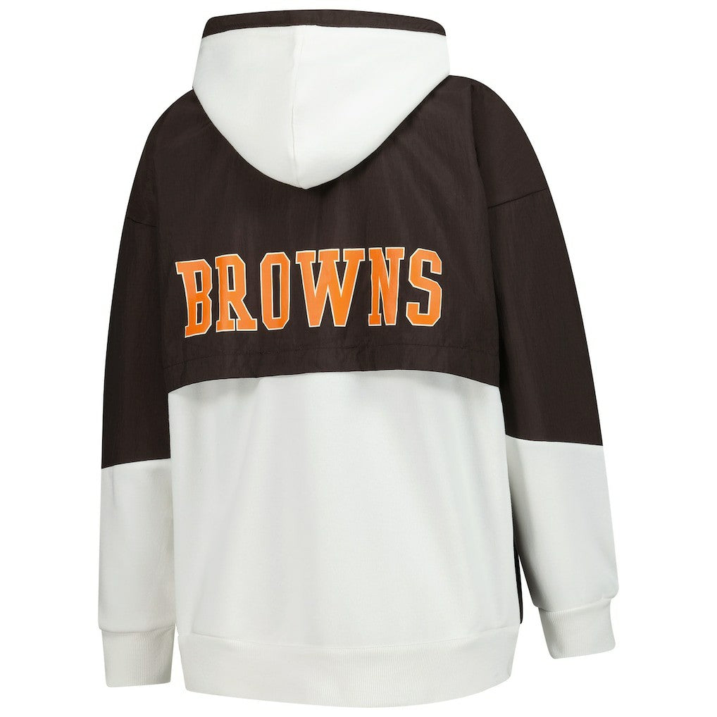 Starter Women's Scrimmage Full-Zip Hoodie - Cleveland Browns Hoodies
