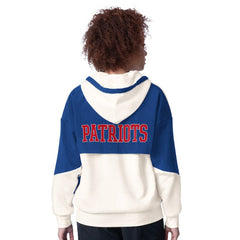 Starter Women's Scrimmage Full-Zip Hoodie - New England Patriots Hoodies
