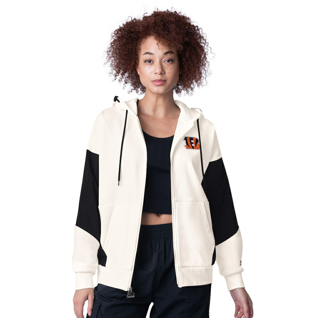 Starter Women's Scrimmage Full-Zip Hoodie - Cincinnati Bengals Hoodies