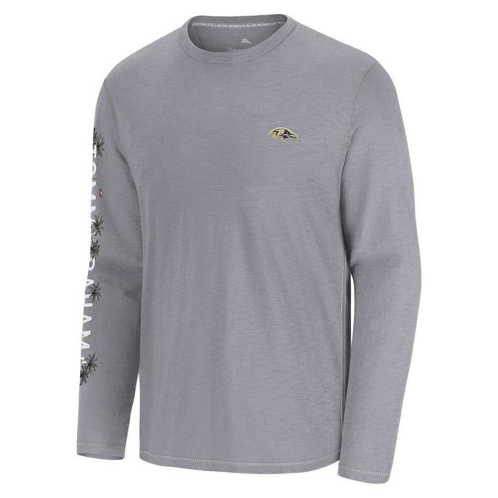 Oasis Endzone Lux Long Sleeve T-Shirt - Baltimore Ravens T-shirts