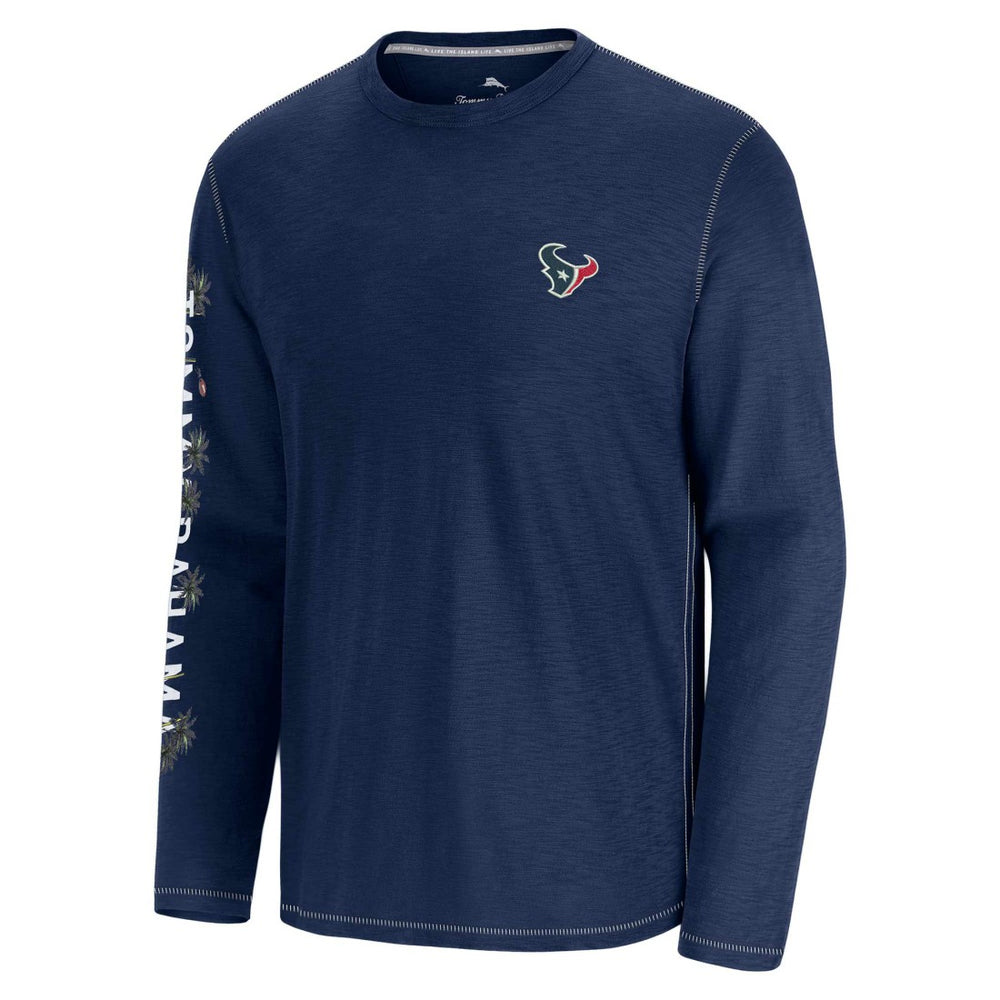Oasis Endzone Lux Long Sleeve T-Shirt - Houston Texans T-shirts