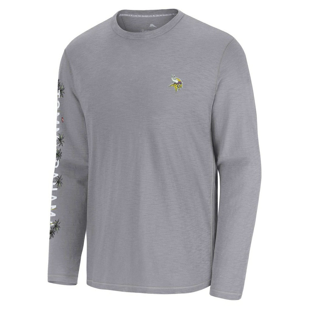 Oasis Endzone Lux Long Sleeve T-Shirt - Minnesota Vikings T-shirts