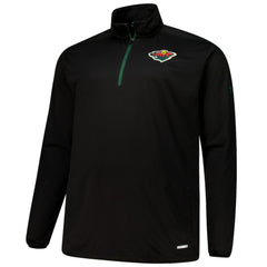 NHL Minnesota Wild Fanatics Big & Tall Authentic Pro Quarter-Zip Top