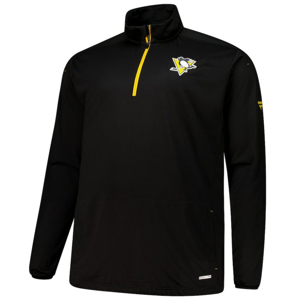 NHL Pittsburgh Penguins Fanatics Big & Tall Authentic Pro Quarter-Zip Top