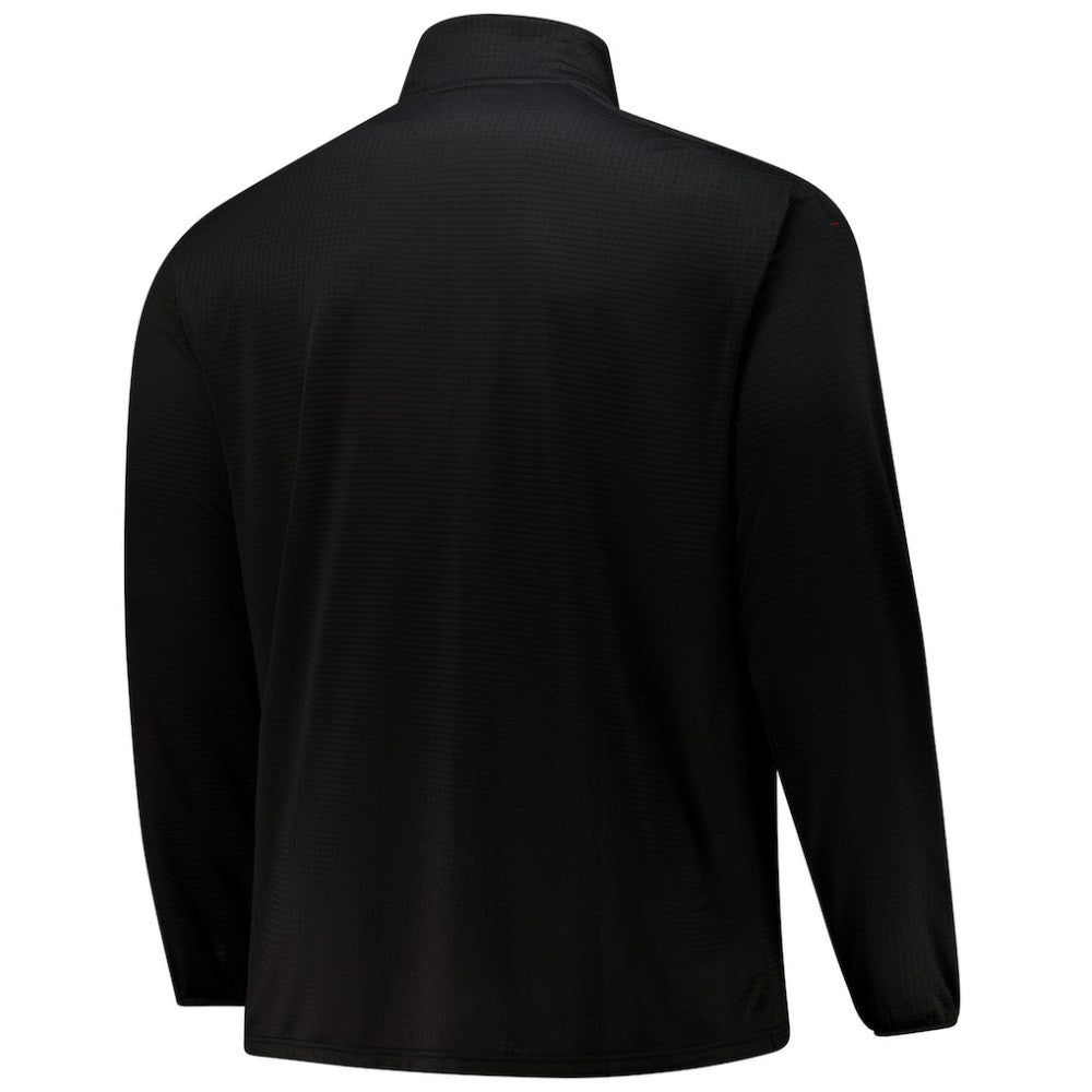 NHL Chicago Blackhawks Fanatics Big & Tall Authentic Pro Quarter-Zip Top
