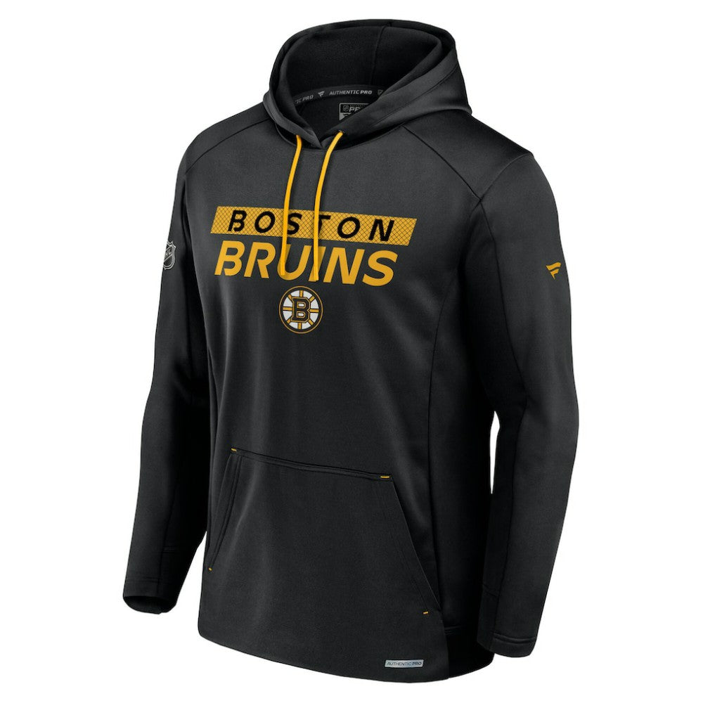 NHL Boston Bruins Fanatics Big & Tall Authentic Pro Pullover Hoodie