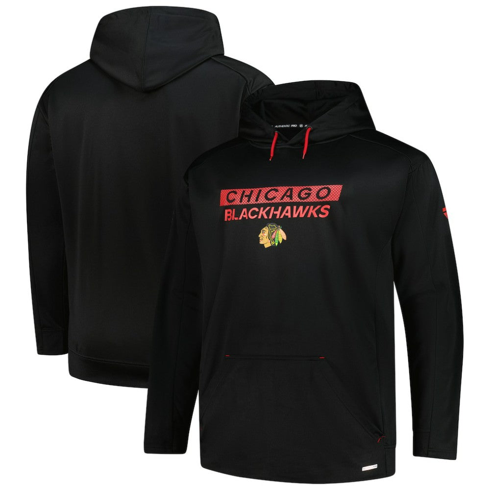 NHL Chicago Blackhawks Fanatics Authentic Pro Big & Tall Pullover Hoodie