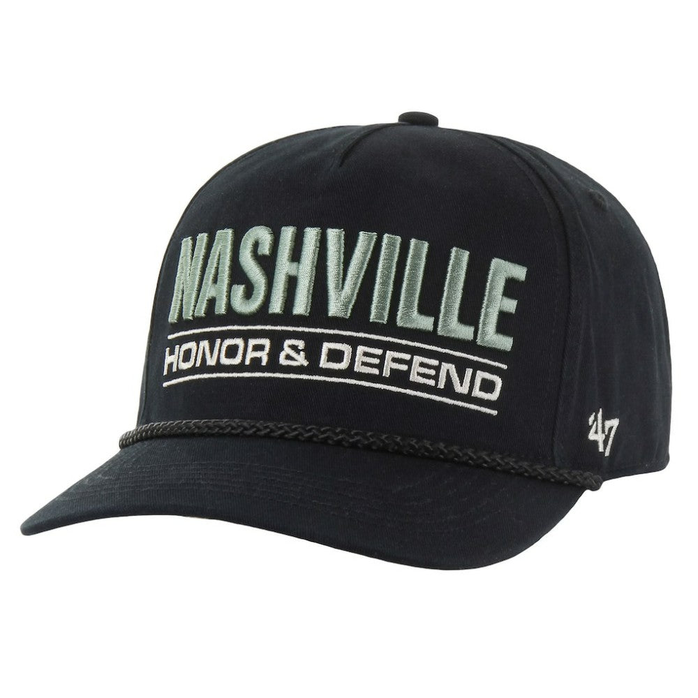 NHL Nashville Predators '47 OHT Military Appreciation Homeland Honor and Defend Hitch Adjustable Hat