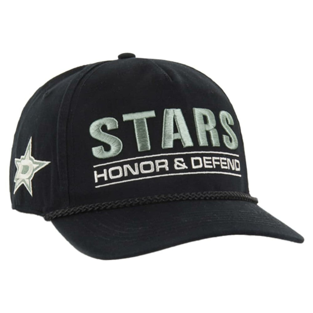 NHL Dallas Stars '47 OHT Military Appreciation Homeland Honor and Defend Hitch Adjustable Hat