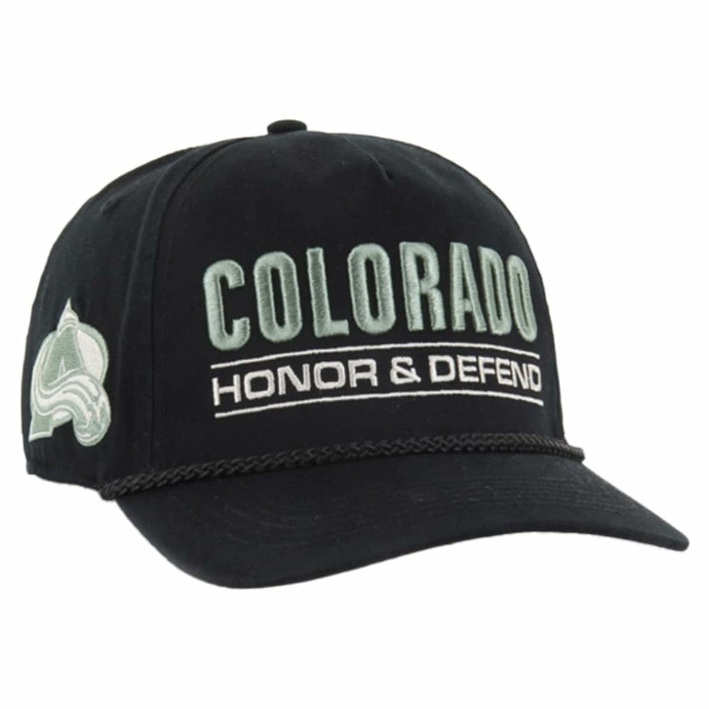 NHL Colorado Avalanche '47 OHT Military Appreciation Homeland Honor and Defend Hitch Adjustable Hat