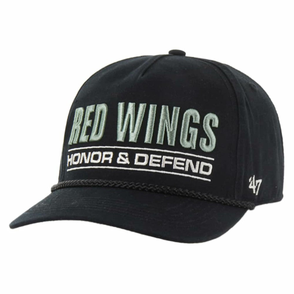 NHL Detroit Red Wings '47 OHT Military Appreciation Homeland Honor and Defend Hitch Adjustable Hat