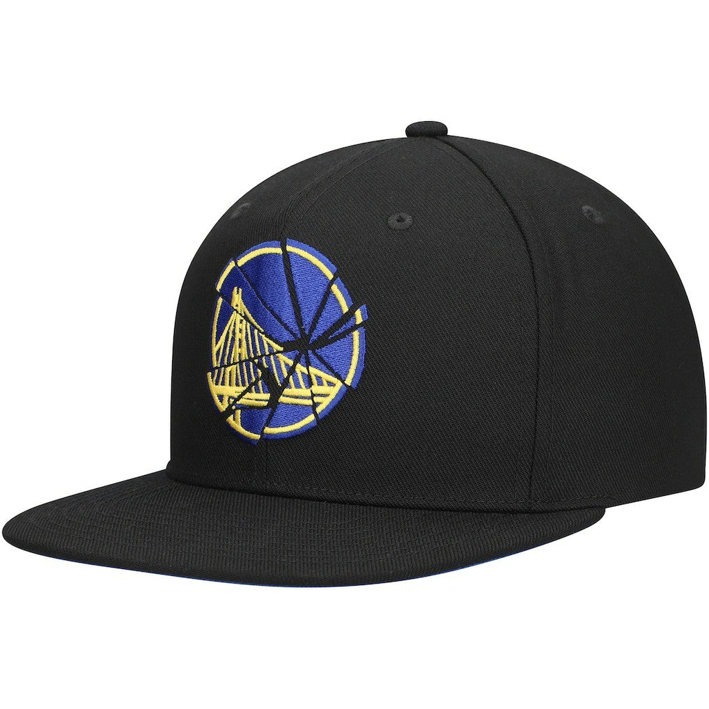 Mitchell & Ness Golden State Warriors Shattered Snapback Hat sale