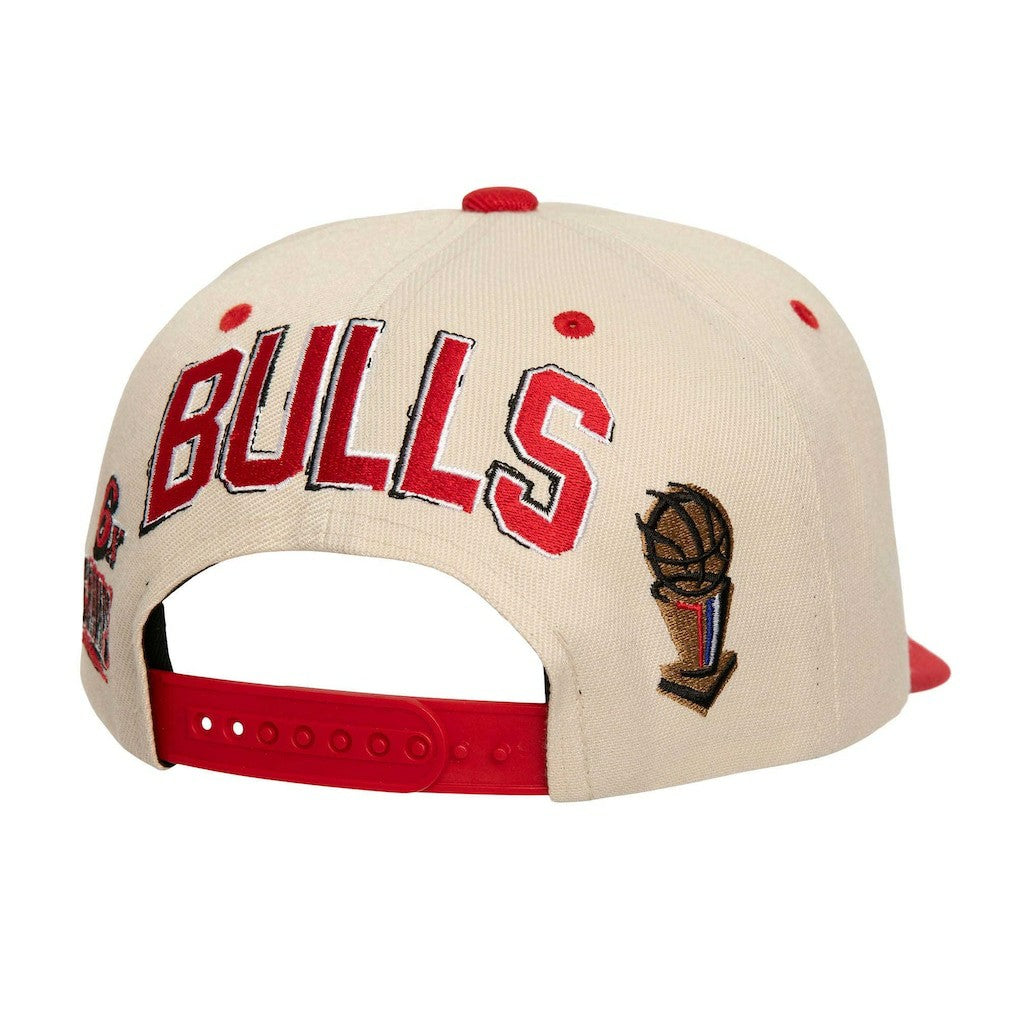 Mitchell & Ness Chicago Bulls 6x NBA Champions Soul Legacy Defined Snapback Hat