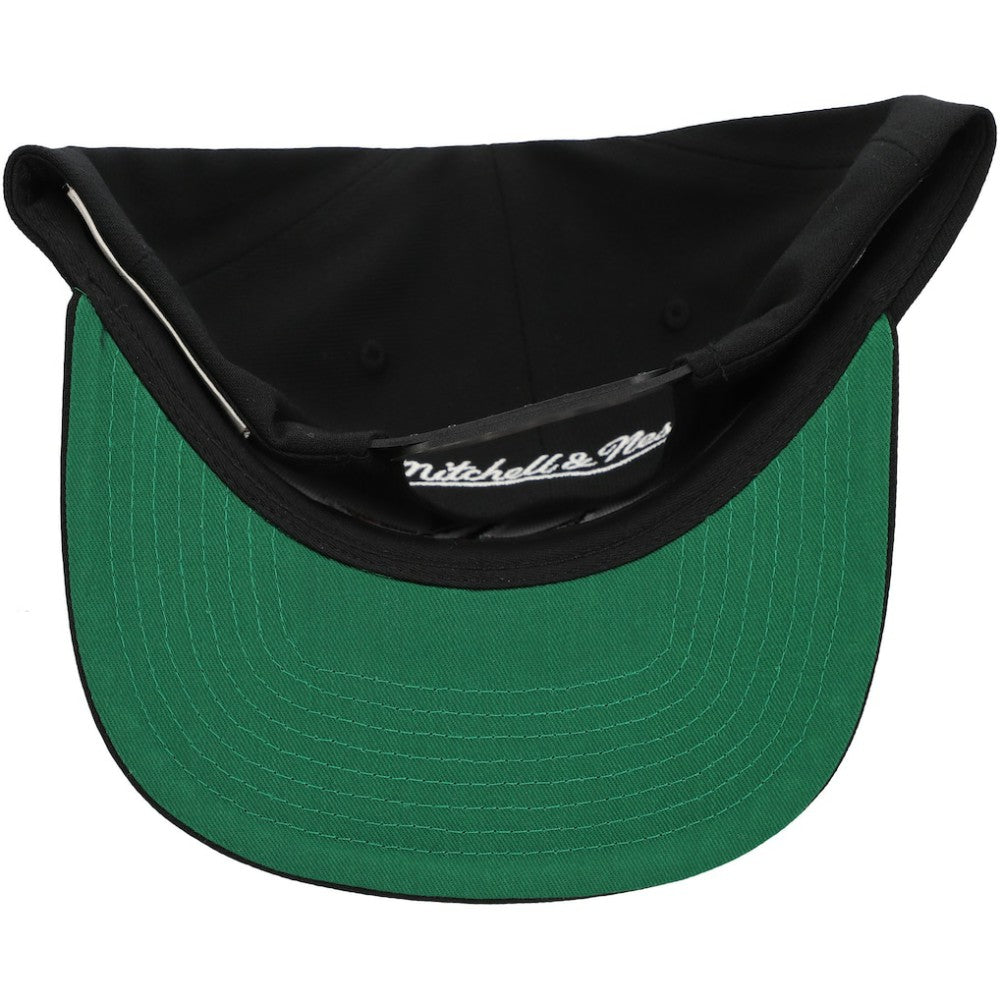 NHL San Jose Sharks Mitchell & Ness Core Top Spot Snapback Hat