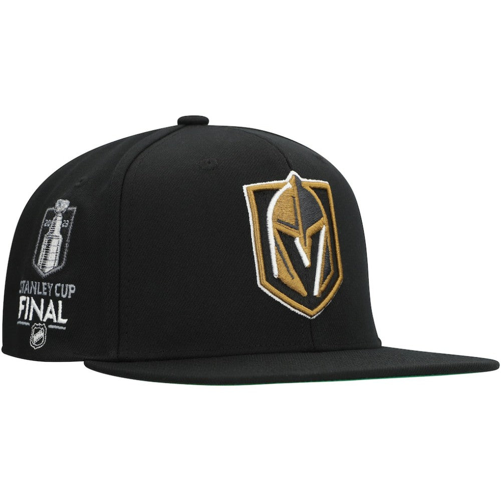 NHL Vegas Golden Knights Mitchell & Ness Core Top Spot Snapback Hat