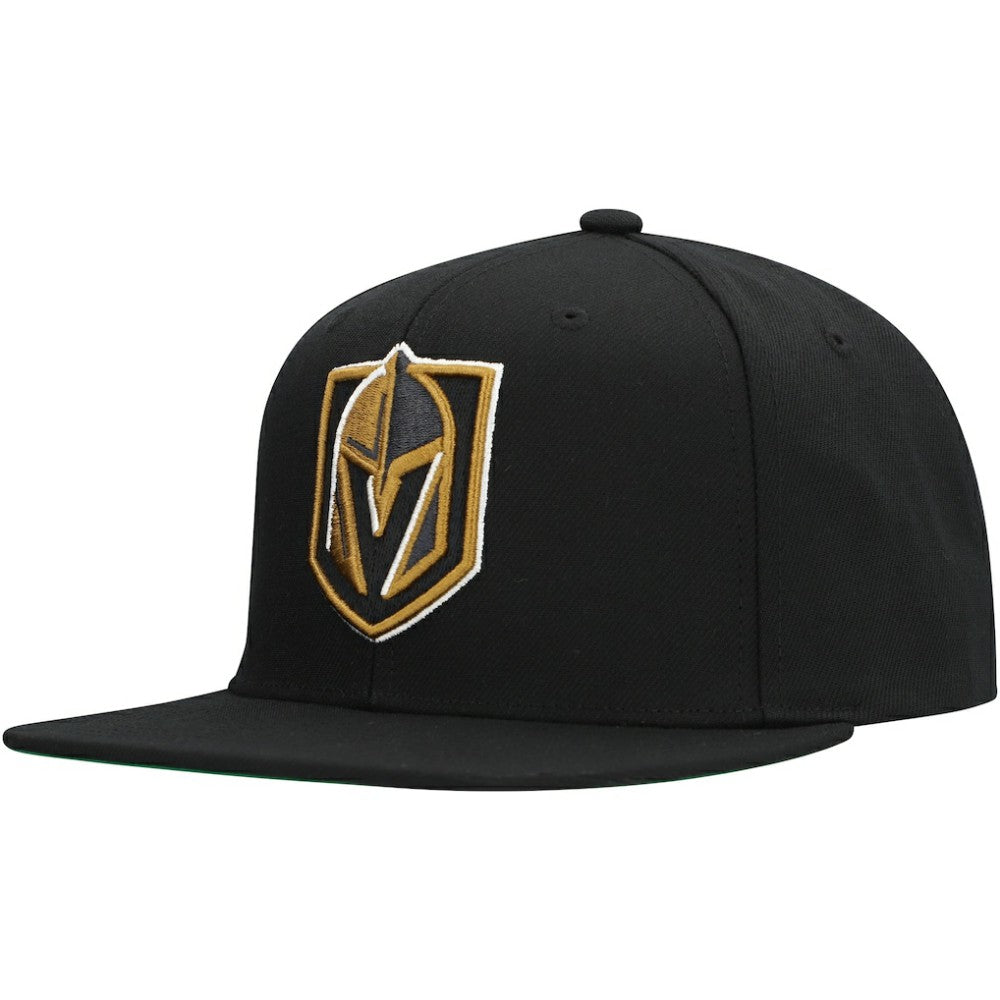 NHL Vegas Golden Knights Mitchell & Ness Core Top Spot Snapback Hat
