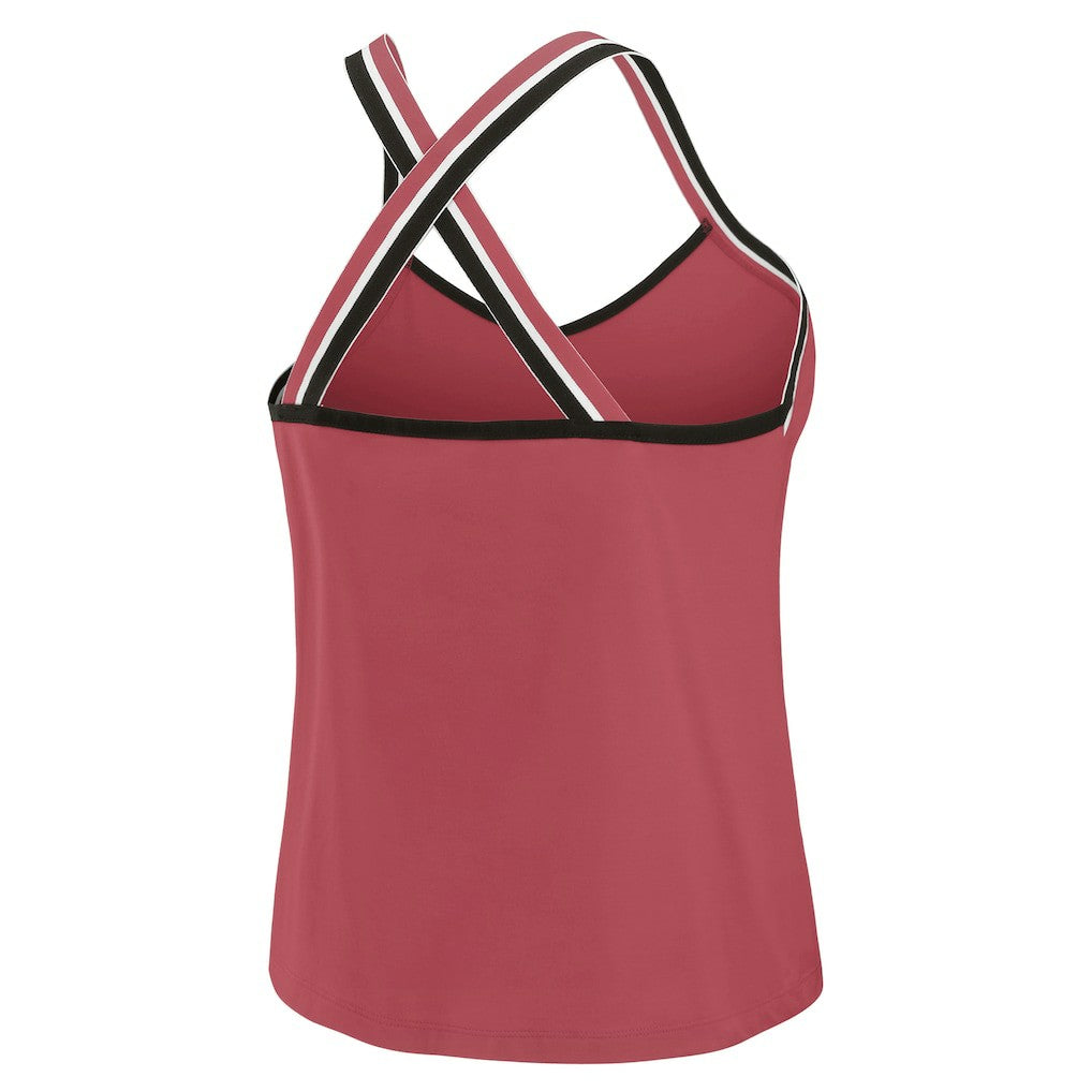 WEAR by Erin Andrews Women's Cross Strap Tri-Blend Tank Top - Arizona Cardinals Tops
