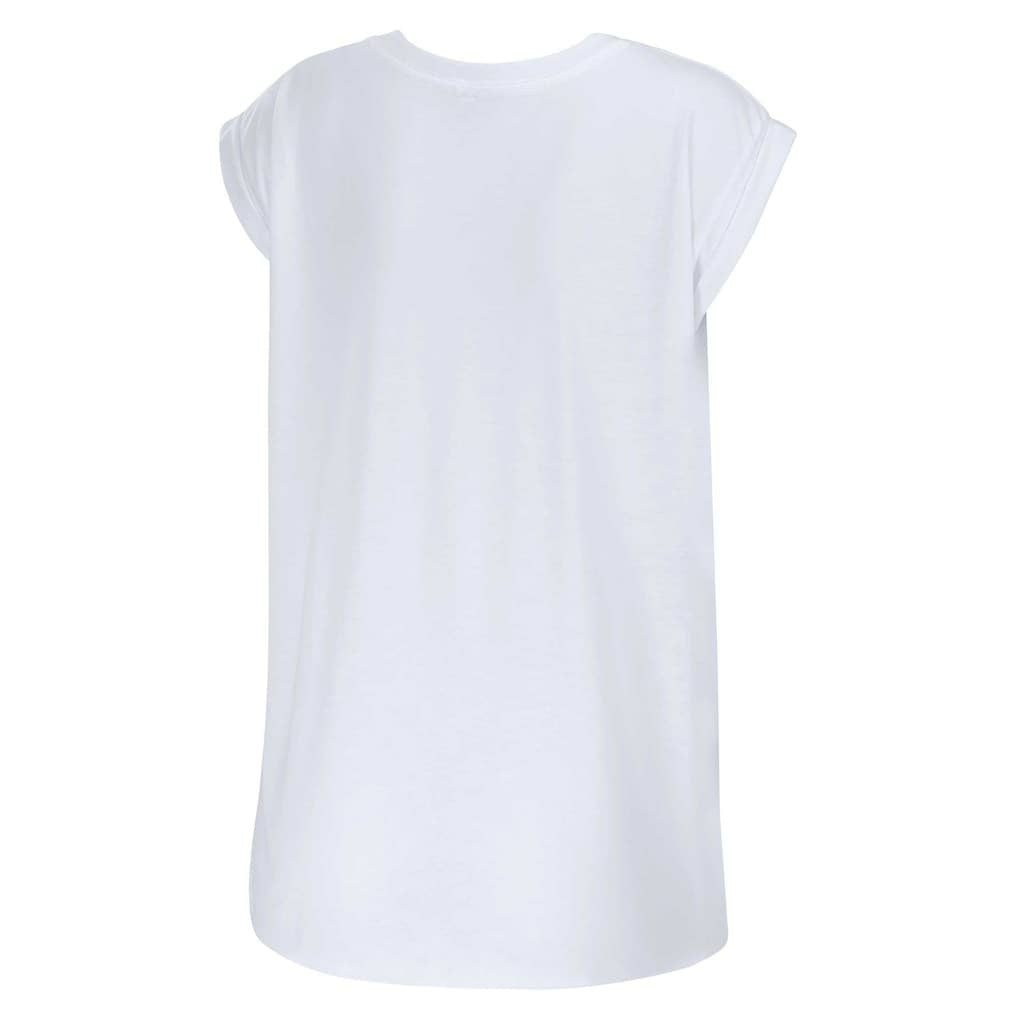 WEAR by Erin Andrews Women's Checker Muscle Tank Top - Miami Dolphins Tops
