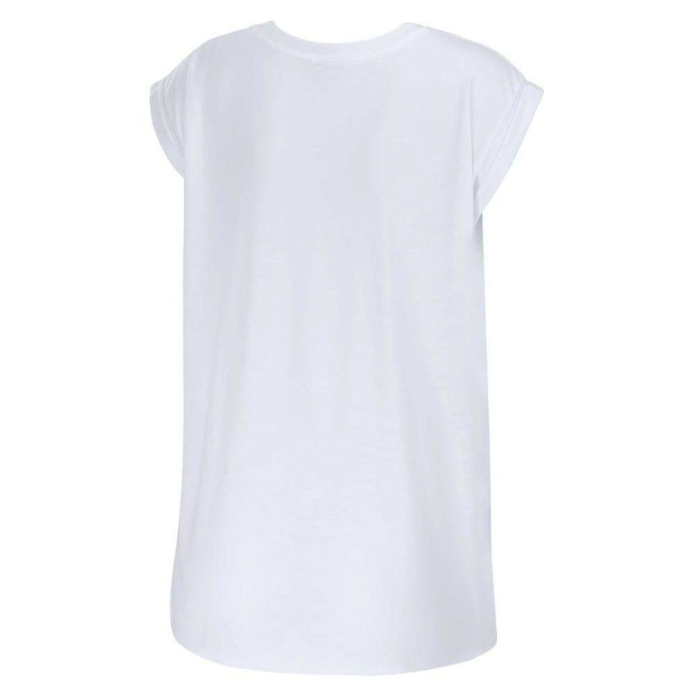 WEAR by Erin Andrews Women's Checker Muscle Tank Top - Miami Dolphins Tops