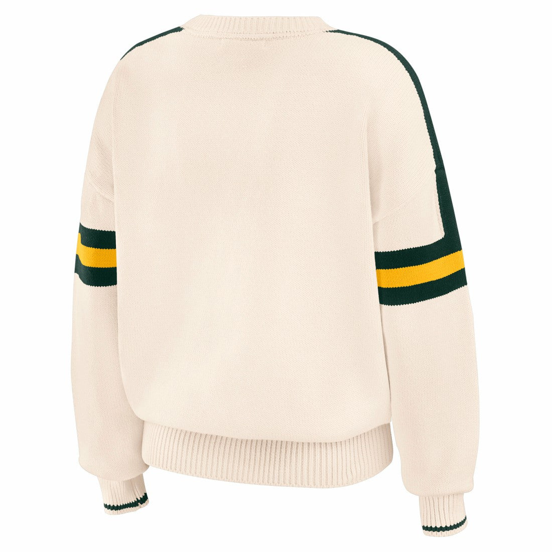 WEAR by Erin Andrews Women's Stripe Pullover Sweater - Green Bay Packers Pullover