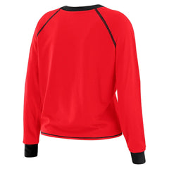 WEAR by Erin Andrews Women's Tie-Front Long Sleeve T-Shirt - San Francisco 49ers T-shirts