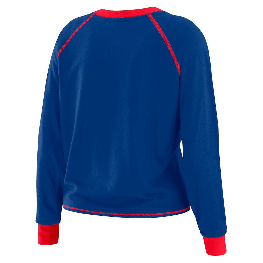 WEAR by Erin Andrews Women's Tie-Front Long Sleeve T-Shirt - Buffalo Bills T-shirts